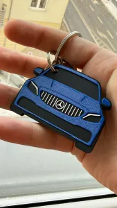 inspired by Mercedes C63s AMG - keychain