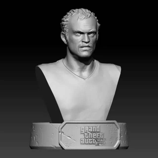 Trevor Philips Bust from GTA 5 - GTA V