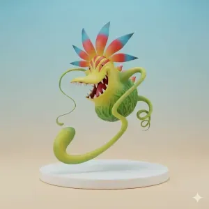 Vegimon Digimon Creature Model