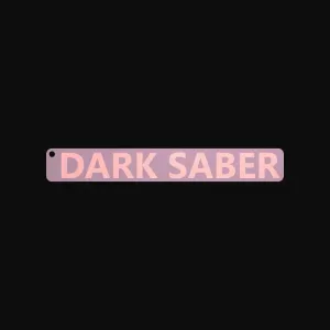 DARK SABER_ star wars keychain