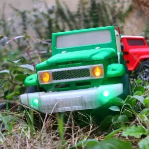 Fully 3D Printed FJ 40 with Recycled Plastic Bottle Filament