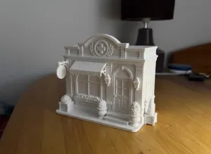 Miniature Pharmacy Diorama 3D Model
