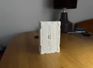 Futuristic Storage Locker 3D Model