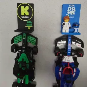 Lego Speed Champions F1 (NEW) Wall Mount