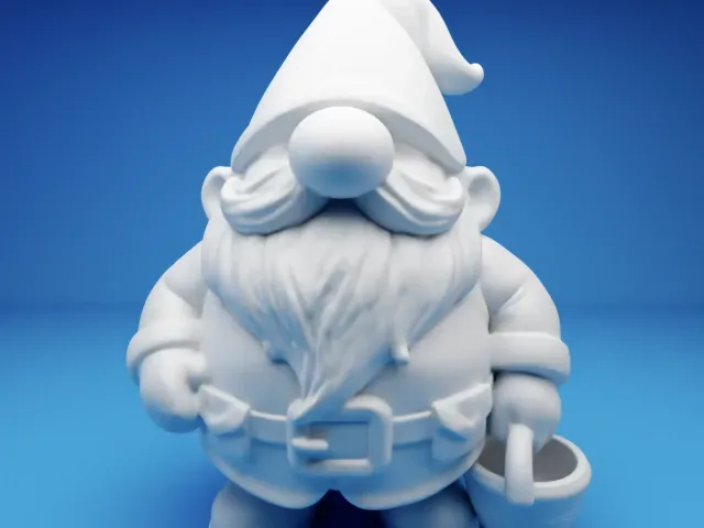 Classic Garden Gnome – 3D Printable Figurine — Фото 6 из 8