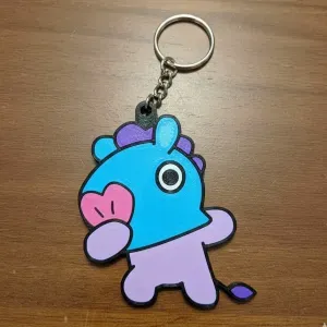 Keychain BT21 - Mang 4 - stl/3mf