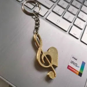 сердечко нота