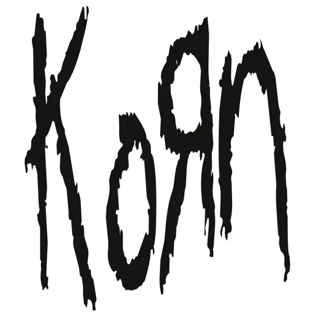 Korn logo keychain