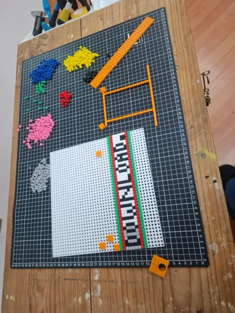 Ultra Modular 40x40 Pixel Art Display System: Fast 3D Print! — Фото 5 из 9