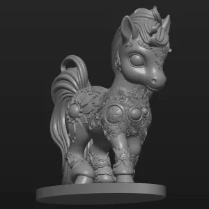pony horse model