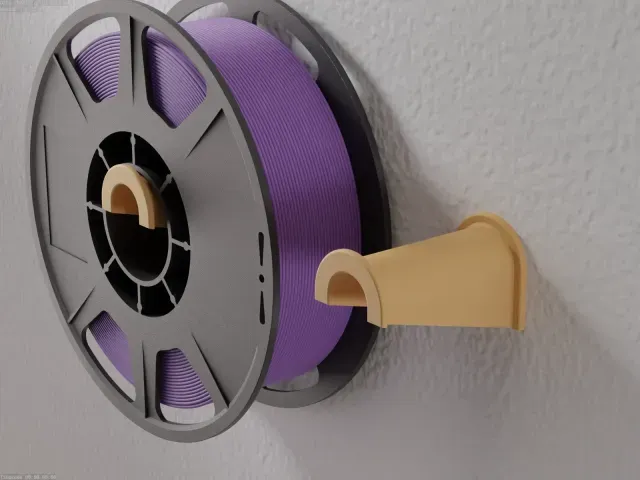 Minimalist Wall Mounted Headphone Hanger or Spool Holder
