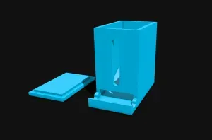 AAA Battery Storage w Cover