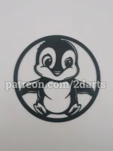 Baby Penguin Wall Art
