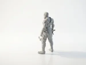 God of War Kratos Figurine Gaming 3D Printable