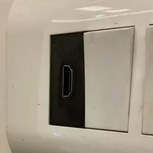 Electric socket plate - hdmi - vguard