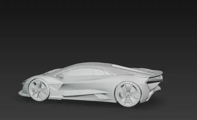 Futuristic Car — Image 7 of 8