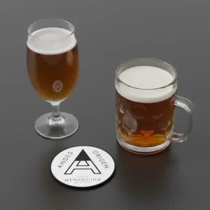 Andes Origen Negra Coaster - Apoyavasos