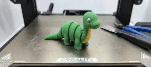 Articulated Flexi Dino – Print-in-Place 3D Figure