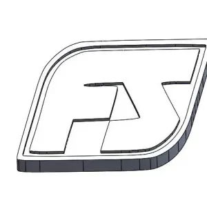 Portachiave Ferrovie - Logo Losanga