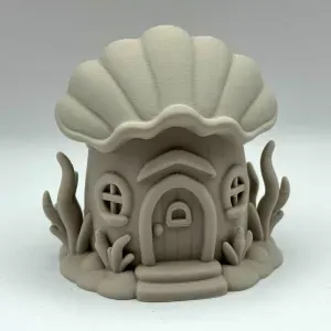 Clamshell Fairy House