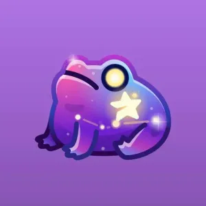 Kissed frog