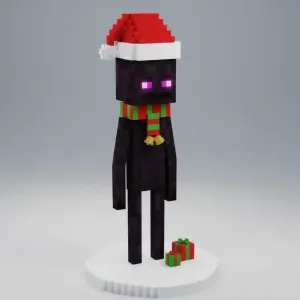 enderman navideño