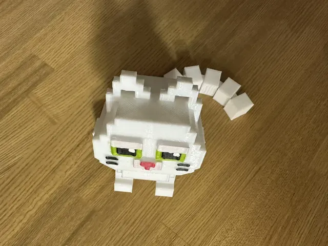 Flexible articulated pixel cat — Фото 8 из 9