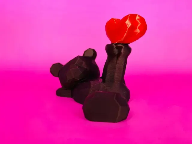Teddy bear & heart — Image 3 of 5