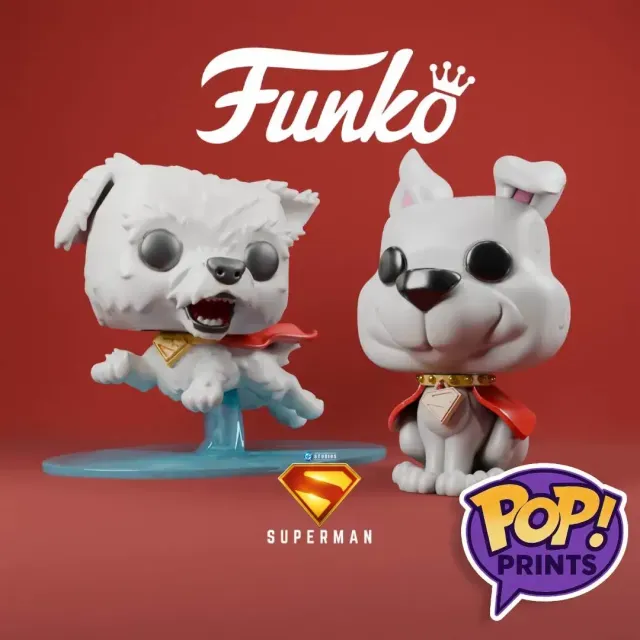 Krypto Funko Pop Pack 2 Model!