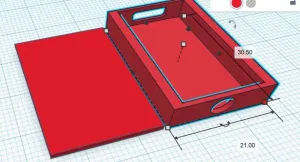 Case for Type C lithium-ion battery charging module
