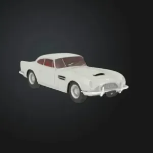 Old Aston Martin inspired car