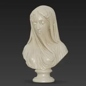 Escultura la Virgen Velada