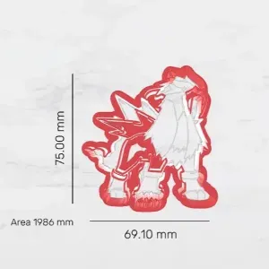 Entei cookie cutter simple