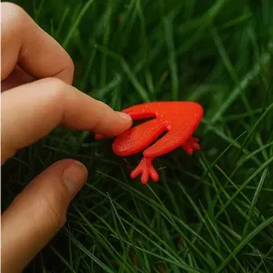 Jumping articulated frog-Strong jump!!!