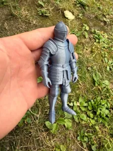 Knight in full armor