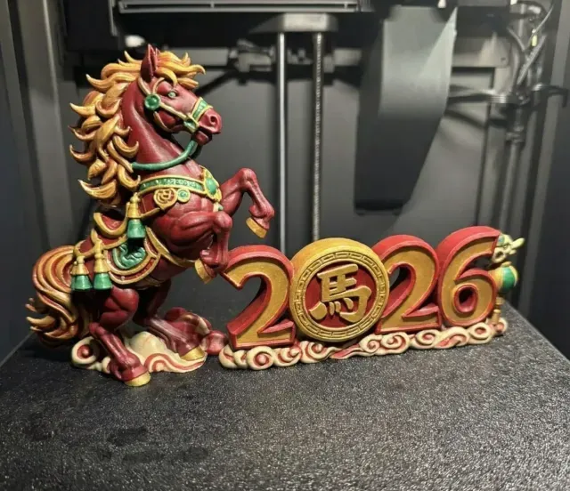 Majestic 2026 Year of the Horse - Chinese New Year Zodiac St — Фото 8 из 8