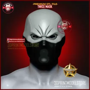 Twice Mask - My Hero Academia Cosplay Anime Halloween