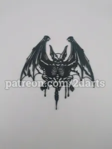 Zombie Bat Wall Art