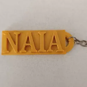 Keychain with the name Naia