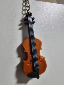 Violin Keychain