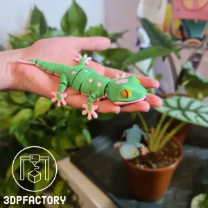 Super Cute Gary the Gecko Travel Buddy Flexible Lizard Toy