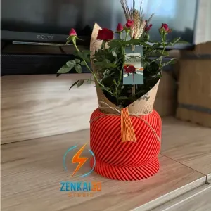Modern Planter for a Rose