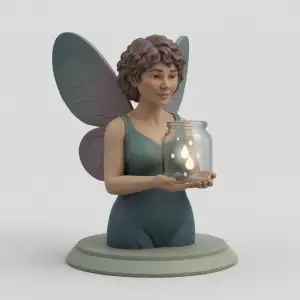 Luminara Faewarden – Fairy of Gentle Light - Noah0x03