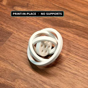 Gyro Nest — Three-Ring Gimbal Fidget