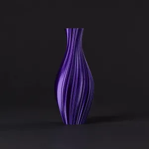 Elegant Vase with Spiraled Design (vase mode)
