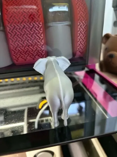 African Elephant-Detailed 3D Print Animal Figure — Фото 2 из 3