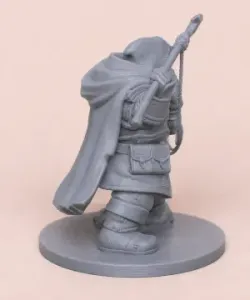 Harpoon Hunter Dwarf for DnD - Magic Series