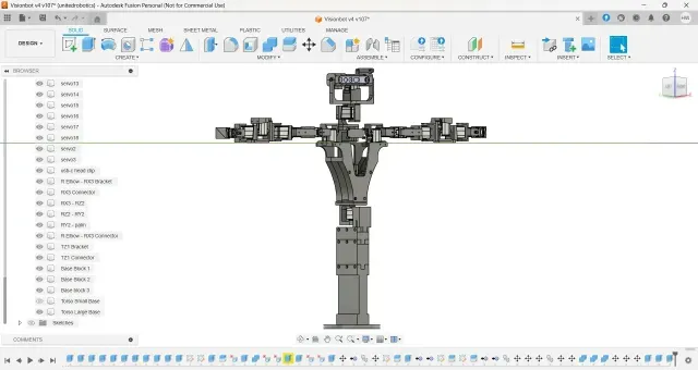Nova Humanoid Robot Extended Rotating Desktop Stand — Фото 4 из 9