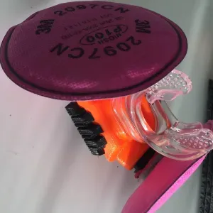 Functional Gas Mask / Respirator V3 (P100 3M Filter)