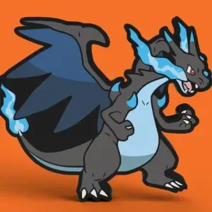 Mega Charizard X Lightbox